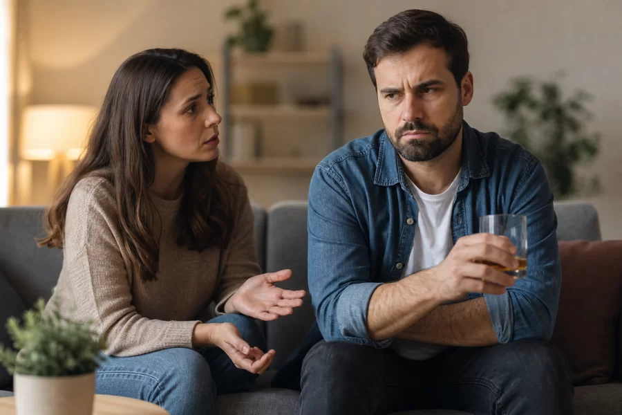 Meu marido bebe e não aceita ajuda: como conversar sem brigar?