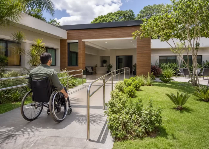 Clínica de recuperação em Goiânia: acessibilidade para PCD