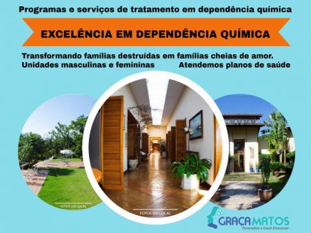 Excelência em tratamento para dependentes em álcool e drogas