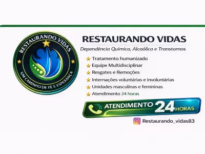 Clínica para dependentes químicos , alcoólicos e transtornos associados 